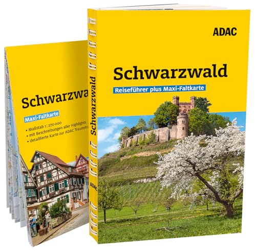 ADAC Reiseführer plus Schwarzwald: Mit Maxi-Faltkarte und praktischer Spiralbindung