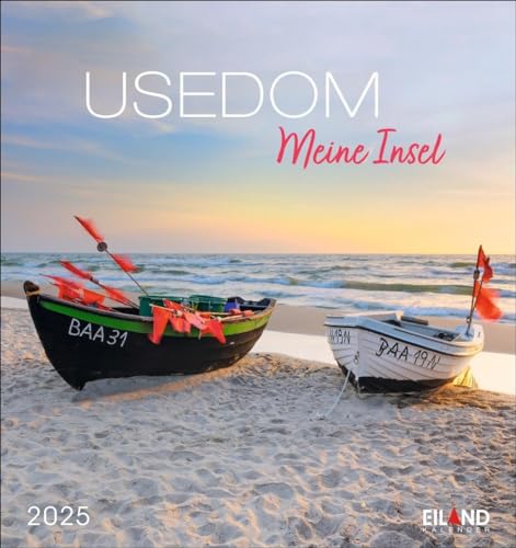 Usedom Postkartenkalender 2025 - Meine Insel: Traumhafter Fotokalender im Postkartenformat. Idyllische Inselfotos in einem kleinen Kalender zum Aufstellen und Aufhängen. (Postkartenkalender Eiland)