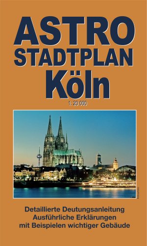 Köln: Astrologischer Stadtplan 1:21300