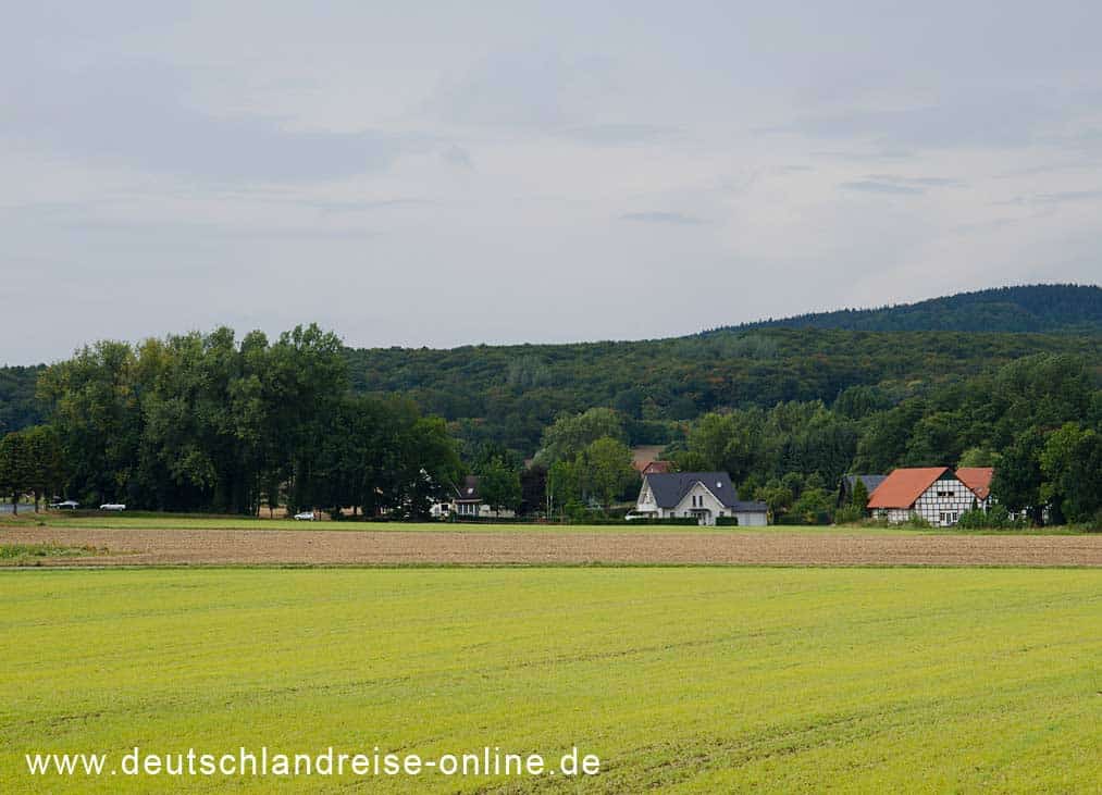 Die schöne Landschaft von Bad Rothenfelde am Teutoburger Wald (www.deutschlandreise-online.de)