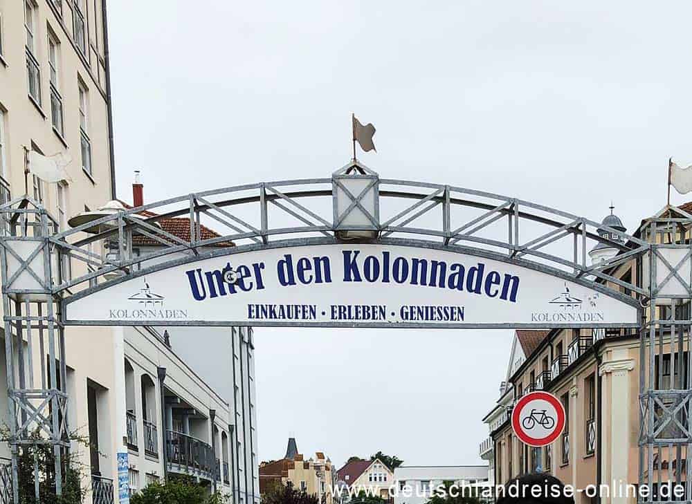 Die Kolonnaden von Kühlungsborn (www.deutschlandreise-online.de)